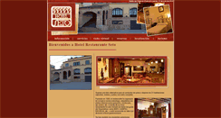 Desktop Screenshot of hotelrestauranteseto.com